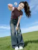 Blusa de Tricô Casual Estilo Coreano Semi-Gola Alta Slim Fit Manga Curta Feminina Verão Nova Chegada Top de Alto Padrão para o Trabalho Redutor de Idade