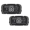 Vehículo Eléctrico 88 Tubo Digital Diafragma Mascota Pantalla Diafragma 88 Reloj Digital Difusión Diafragma Pantalla de Velocidad Pegatina de Superficie