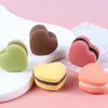 Macarrón de Corazón Tridimensional Accesorios para el Cabello Hechos a Mano Diadema Agujero Llavero para Zapatos Accesorios de Resina Funda para Teléfono Móvil Pegamento de Crema