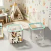 Caixa de Armazenamento com Tampa Flip-Top para Acessórios de Cabelo, Cosméticos, Papelaria Fofa, Armazenamento de Mesa para Colares, Caixa de Joias Transparente, Porta-Canetas, Grande Capacidade