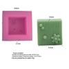 Ba004 Molde de Silicone para Sabão Molde Decorativo Molde Flor