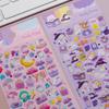 Versión coreana de pegatinas de cristal láser pegatinas de recompensa de dulces tridimensionales de animales lindos para niños pasta de decoración para cuentas de mano de niña