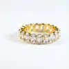 Anéis Estilo Europeu e Americano, Anéis Femininos de Zircônia, Anéis Cravejados de Diamante, Anéis de Noivado, Joias, Anéis de Cobre, Acessórios