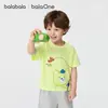 [Balaone] Camisetas de Manga Corta Balabala para Niños y Niñas 2026 Nuevo Verano Algodón Puro Estilo Americano Estampadas