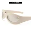 2025 Nuevas Gafas de Sol Transfronterizas Gafas de Sol Ojo de Gato para Hombre Gafas Deportivas de Moda para Mujer Ciclismo Gafas Retro Personalizadas Venta al por Mayor