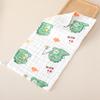 [Modelo Asequible] Venta al por Mayor de Fábrica Toalla para Niños de Gasa de Algodón Puro de Seis Capas 25x50cm Toalla para Niños Infantil