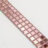 Parche de Espejo de Vidrio Mosaico Autoadhesivo Lente de Vidrio Mosaico KTV Pegatina de Pared Decoración de Pared para el Hogar DIY
