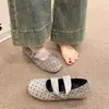 Zapatos planos Mary Jane de estilo coreano para mujer que aumentan la altura, nueva colección otoño 2026, zapatos de noche increíblemente elegantes, bailarinas y mocasines