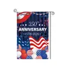 Bandera de Jardín del 250 Aniversario de Estados Unidos Transfronteriza Decoración para Fiesta Festiva Colgante para Patio Exterior