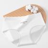 Ropa interior de algodón puro para mujer, Ropa interior de entrepierna de ácido poliláctico para mujer, Ropa interior para niñas de cintura media, Algodón puro, Calzones antibacterianos 10A para niñas de estilo japonés