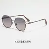 Gafas de sol de moda estilo coreano con montura grande para mujeres con caras grandes, efecto adelgazante, adecuadas para viajar, protección solar, gafas de sol polarizadas, gafas de sol de alta gama