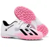 Zapatos de fútbol transfronterizos para niños y niñas, tacos TF, zapatos de entrenamiento para adultos, transpirables, antideslizantes, zapatos deportivos profesionales para competición y entrenamiento