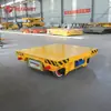 Taller de fábrica transporte sobre rieles carro plano eléctrico control remoto carro plano eléctrico sobre rieles carro plano de transferencia alimentado por batería