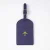 Bolso de cuero de aviación con diseño de bronce transfronterizo multicolor en stock. Portadocumentos de cuero de PU. Se puede configurar con el logotipo.