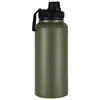 Garrafa Térmica Espacial de Aço Inoxidável 304 Revestida com Spray, Caneca Térmica de Grande Capacidade com Alça para Esportes ao Ar Livre 18Oz22Oz25Oz32Oz