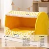 Canil Transfronteiriço Gaveta para Dormir Canil Golden Retriever Cama para Cachorro Grande Outono e Inverno Sono Profundo Canil para Gatos Canil Universal para Animais de Estimação para Todas as Estações