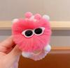 Acessórios Elástico de Cabelo de Pelúcia Colorido de Desenho Animado Infantil Alta Elasticidade Elástico Meninas Rabo de Cavalo Corda de Cabelo Acessórios de Cabelo Estilo Coreano Atacado