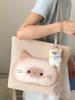 Linda y Portada Bien Comportada Bolsa Tote Personalizada de Un Hombro Toast 2025 Verano Nueva Mochila Creativa de Gran Capacidad