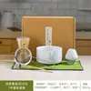 Tazón de Cerámica Exclusivo Transfronterizo para Matcha, Soporte para Batidor de Té, Juego de Batidores de Té, Juego de Siete Piezas de Herramientas para Matcha, Listo para Entrega