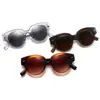 Gafas de Sol para Hombre de Patas Anchas Simples Transfronterizas Anti-UV Retro Clavo de Arroz Gafas de Sol Ojo de Gato de Marco Grande para Mujer Venta al por Mayor