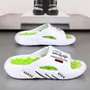 Chanclas de Verano para Hombre, Calzado para Exteriores, Sandalias Deportivas Blandas Antideslizantes, Calzado para el Hogar en Interiores, Pantuflas de Moda con Suela Gruesa, Transfronterizo