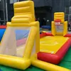 Quadra de Futebol e Basquete Inflável de Tamanho Personalizado Para Área de Brincadeiras Infantis