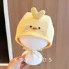 Chapéu Protetor de Ouvido Fofo para Bebês para Outono e Inverno, Chapéu Gorro Fino à Prova de Vento e Quente para Exterior, Chapéu de Bebê Super Fofo de Desenho Animado