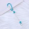 Mosquetón con Abalorios Transfronterizo DIY Acero Inoxidable Multicolor Colgante Lindo Hebilla en Forma de D Fabricante Hebilla Lista para Regalo Estudiantil