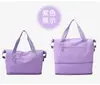 Bolsa Transversal Feminina Estilo Japonês Literária Simples de Ombro Versátil Grande Capacidade para Viagem Bolsa Tote para Estudantes para Ir à Aula