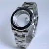 Acessórios de Relógio Substituição para Submariner 40mm Caixa de Aço Inoxidável Cristal de Safira Bisel de Cerâmica Adequado para Movimento NH35/8215