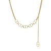 Collar de Doble D de Alta Gama de Marca Grande para Mujer Colgante Largo Diseño Nicho Cadena Collar Cadena de Lana Accesorios 2021 Nuevo