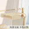 Cabides aveludados para roupas domésticas, sem marca, anti-ombro, antiderrapantes, sem bolinhas, suporte para secagem de roupas, organizador, uso úmido e seco