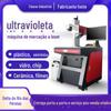 Máquina de Marcação a Laser UV Fone de Ouvido Bluetooth de Plástico Máquina de Gravação a Laser Plástico Silicone Máquina de Codificação a Laser de 5 Watts