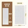 Tablero Perforado Exclusivo y Accesorios para Estanterías de Almacenamiento para Dormitorios de Estudiantes sin Taladro Metal Estantería de Exhibición para Sala de Estar Almacenamiento Estante de Hierro