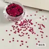 Decoraciones para Uñas con Purpurina, Diamantes Triturados Reflectantes Deslumbrantes Famosos en Internet, Azúcar, Corazón de Gama Alta, Mariposa, Estrella, Decoraciones de Copo de Nieve Navideño
