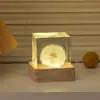 Nova Bola de Cristal de Dente-de-leão Transfronteiriça Luminosa Luz Noturna Flor Eterna Ornamento Decorativo Decoração de Mesa Presente de Aniversário