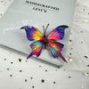 Simulação Borboleta Pequeno Livro Vermelho Online Celebridades Explosões 3D Estereoscópico Borboleta Atmosfera Borboleta Janela Simulação Flor Monet Janela