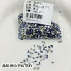 Rhinestones de Zirconia Biselada Azul Claro para Uñas, Populares en Redes Sociales, Súper Brillantes, DIY, Color Natural, No se Desvanecen, Rhinestones Planos para Uñas