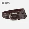Venta al por mayor de fábrica Cinturón Ancho Tejido a Mano para Mujer Estilo Coreano Simple Versátil Accesorios para Vestido Cinturón Bohemio