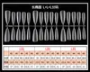 Pegatinas para Uñas para Extensiones de Uñas, Cuarta Generación, Codificadas, Ultra Delgadas, Sin Rastro, No Requieren Limado, Hechas a Mano, Piezas de Uñas Portátiles DIY de Alta Gama