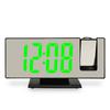 Reloj Proyector Transfronterizo Reloj Electrónico para Estudiante Led Pantalla Grande Escritorio Reloj Despertador Creativo Espejo Digital Reloj Despertador Inteligente