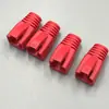 Sete tipos de bainha de Cabeça de Cristal mais vendidos bainha de cor de cabeça de cristal manga de borracha PVC RJ45 cabo de rede de proteção ambiental bainha protetora de cabeça