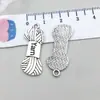 Máquina de Coser de Simulación Transfronteriza Hilo Aguja Llavero DIY Collar Pendientes Colgante Pequeño Aleación Adorno Colgante Accesorios