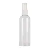 Frasco Borrifador Plástico Transparente Frasco Borrifador de Álcool Desinfecção Viagem Portátil Frasco de Reabastecimento Maquiagem Hidratação Frasco Borrifador de Névoa Fina Limpeza