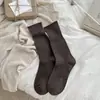 Calcetines blancos para mujer otoño estilo coreano estilo ins calcetines Zapatos Birkenstock con calcetines calcetines grises holgados calcetines largos calcetines de media pantorrilla