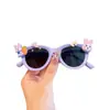 Óculos de Sol Infantis Desenho Animado Fofo Proteção Solar para Bebê Óculos Polarizados Meninos Meninas Protetor Solar Óculos de Silicone Proteção UV