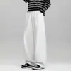 Pantalones casuales para hombre, nueva colección otoño 2026, pantalones de pierna recta, pantalones negros, pantalones de pierna ancha, pantalones para hombre primavera/otoño, pants deportivos
