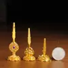 Suministros de Ofrenda Aleación Porta Incienso Clip de Incienso de Loto Quemador de Incienso Soporte de Incienso Inserto de Incienso Incienso de Sándalo Agarwood Incienso en Espiral Incienso en Varilla Adecuado
