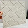 Painéis Absorventes de Som de Fibra de Poliéster com Padrão de Diamante Painéis Absorventes de Som para Parede de Jardim de Infância Painéis Absorventes de Som para Parede de Fundo Autoadesivos Personalização