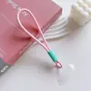 Mais Fácil para Combinação, Bolsa Pequena, Corrente para Pendurar Anti-queda, Cordão para Capa de Celular, Clipe de Alça de Pulso de Corda Curta, Fixador, Chaveiro Forte e Durável